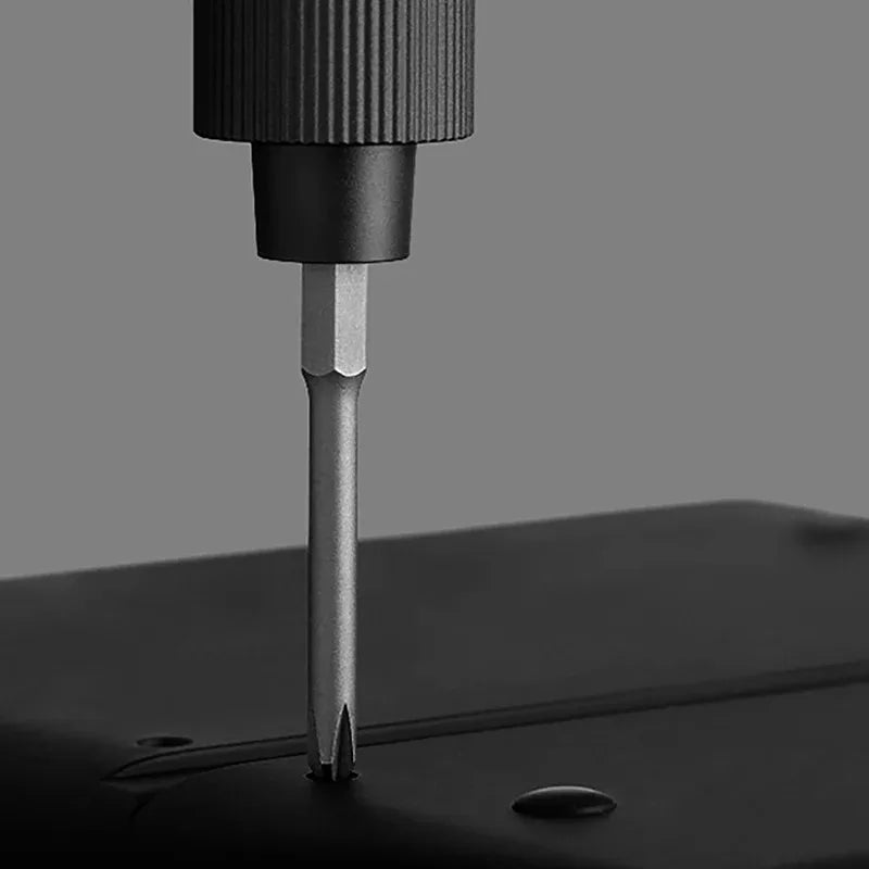 Xiaomi Mijia Electric Precision Screwdriver Kit 2 Gear Torque Control 400 Screw 1 Type-C Rechargeable Magnetic Aluminum Case MI