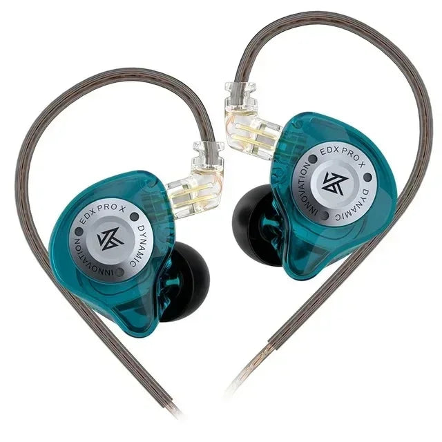 KZ EDX PRO X Wired Earbuds Dynamic Drive Earphone HIFI Bass Sport Noise Cancelling Headset With MIC KZ ZSN Music EDC Headphone