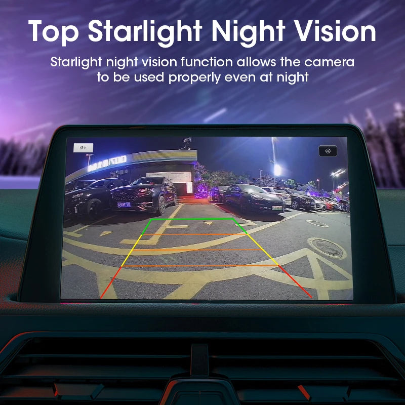 Jansite AHD 1080P/720P Rear View Camera 170° Backup Camera Parking Assistance Fisheye Golden Lens For Android Radio Monitor