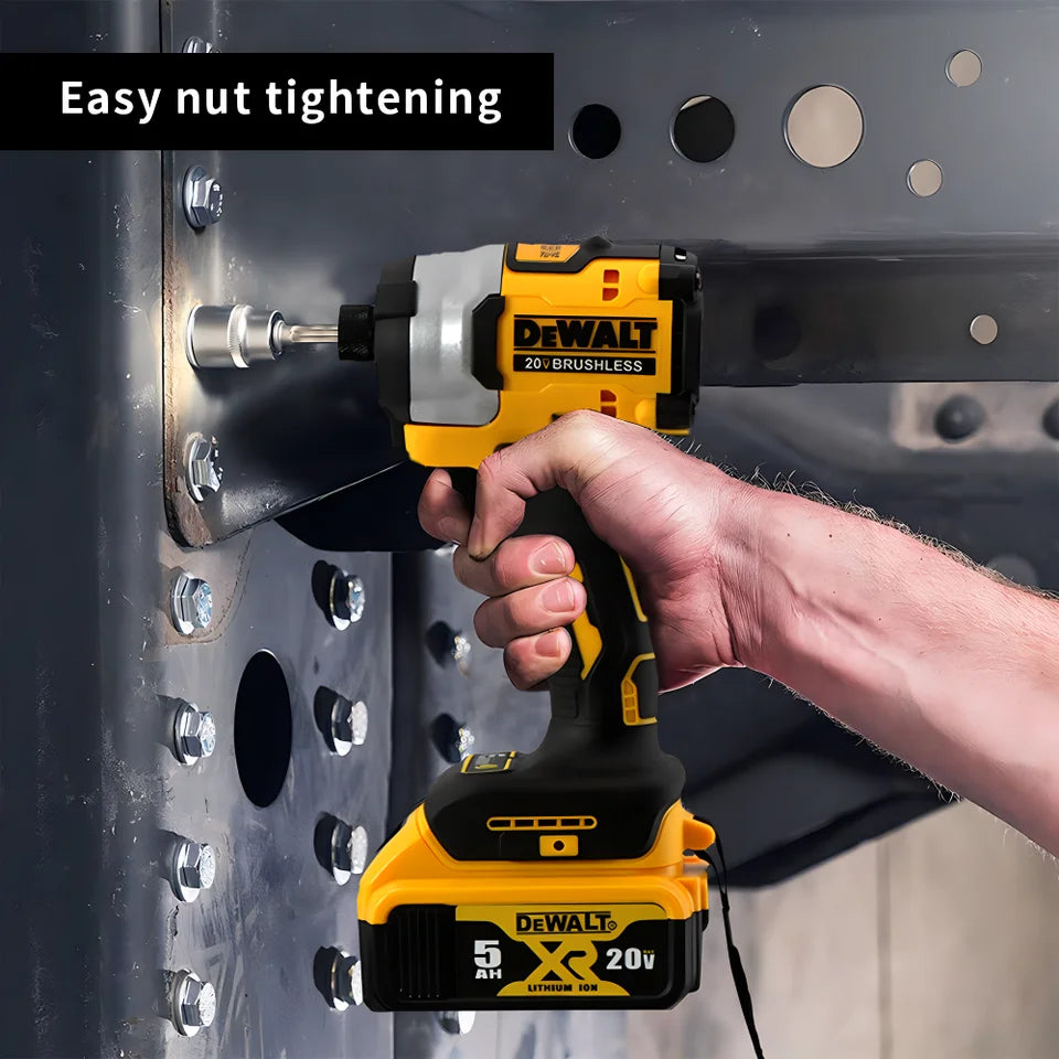 Dewalt DCF850 Cordless Impact Screwdriver Portable Brushless Electric Drill 205N.m Rechargeable 20V Battery Wireless Power Tool