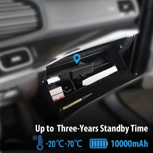 4G Car GPS Tracker   TKSTAR  TK915 GPS Locator 10000mAh Magnet Waterproof IP65 GPS Car Tracker Tamper Alert LIFETIME FREE APP