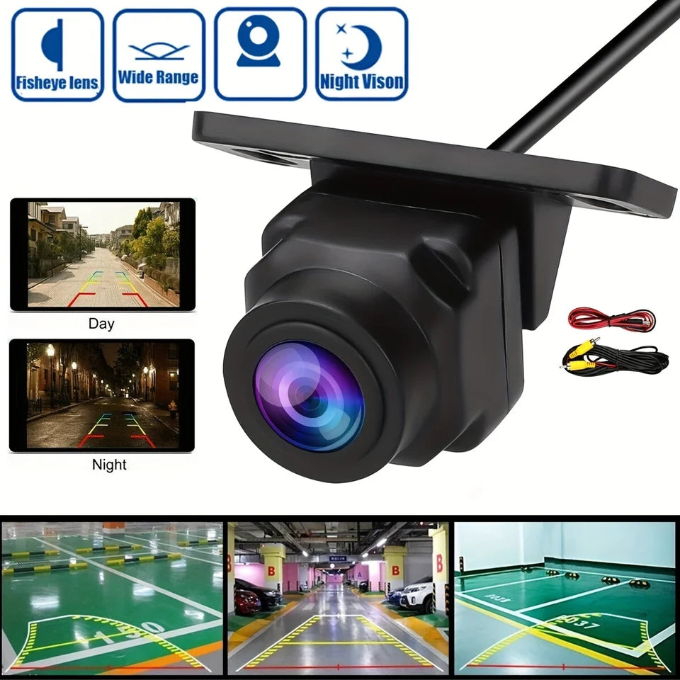 HD Night Vision Rear View Camera - Vehicle Backup Camera with Easy Installation