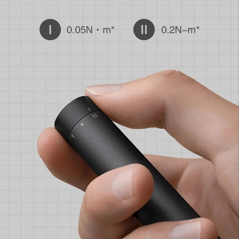 Xiaomi Mijia Electric Precision Screwdriver Kit 2 Gear Torque Control 400 Screw 1 Type-C Rechargeable Magnetic Aluminum Case MI