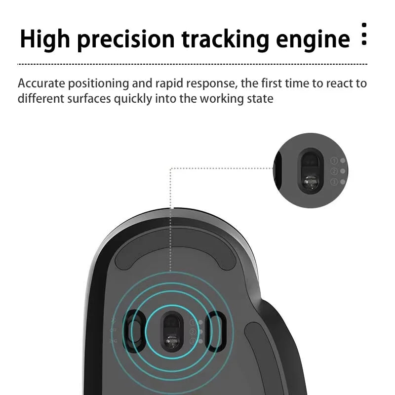 Lenovo M27 Wireless Bluetooth Mouse Soft Tone Mouse Ergonomic Design Right Hand Mouse