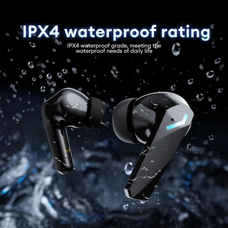Lenovo GM2 PRO MAX Bluetooth 5.4 Wireless Earphones LED Digital Display Waterproof Sport Earbuds Noise Cancelling Gaming Headset