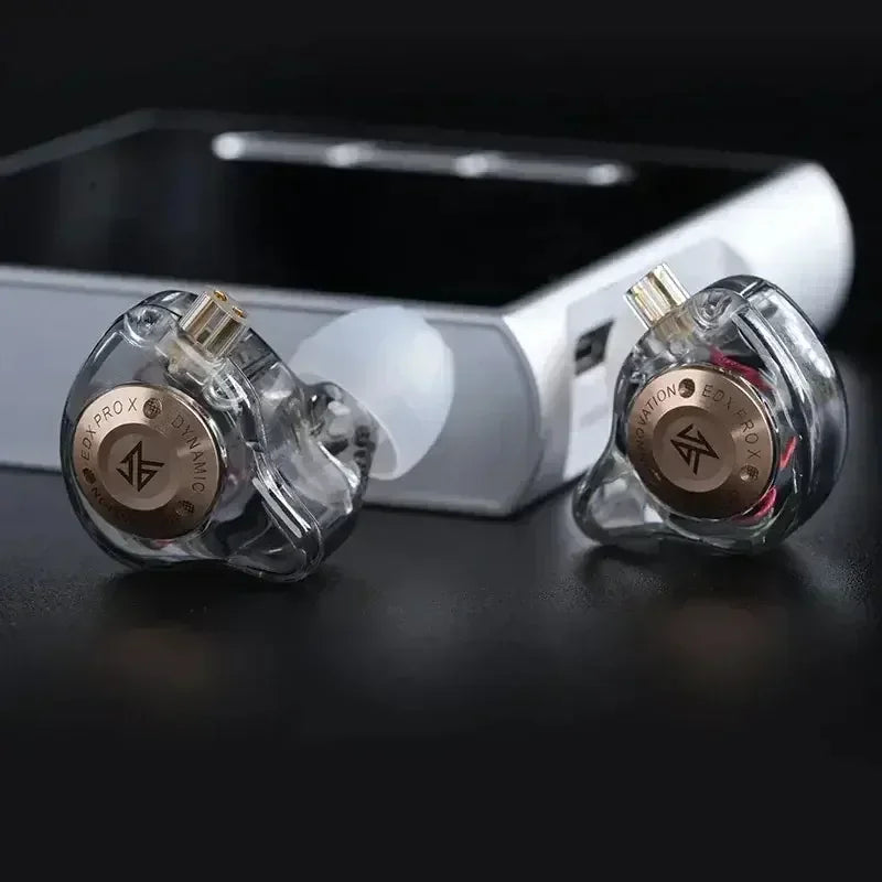 KZ EDX PRO X Wired Earbuds Dynamic Drive Earphone HIFI Bass Sport Noise Cancelling Headset With MIC KZ ZSN Music EDC Headphone